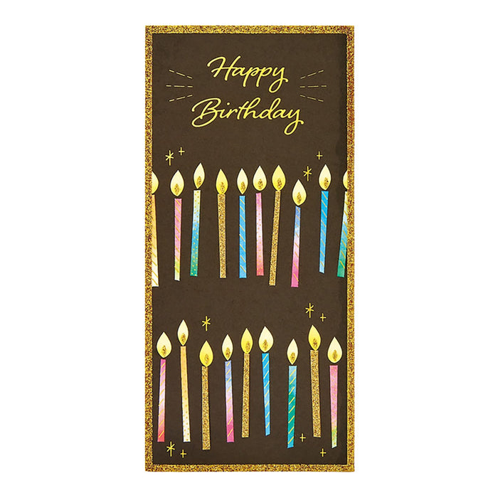 Sanrio Birthday Greeting Card Lots Of Candles Overseas Shipping Available- Japan Figure Store - #1 Bring To You The Best Japanese Goods