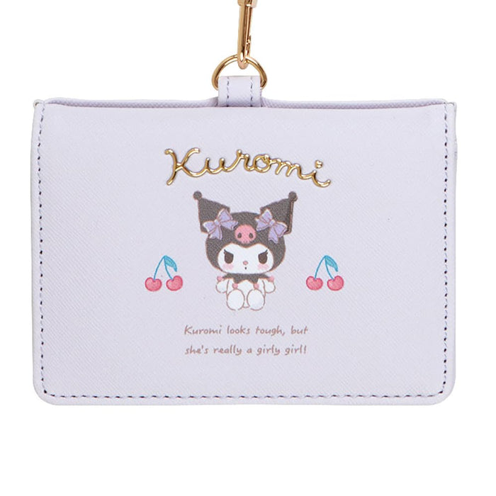 Sanrio Kuromi Card Case - Bi-Fold ID 7.5x10.5x1.5 cm Personal Accessories- Japan Figure Store - #1 Bring To You The Best Japanese Goods