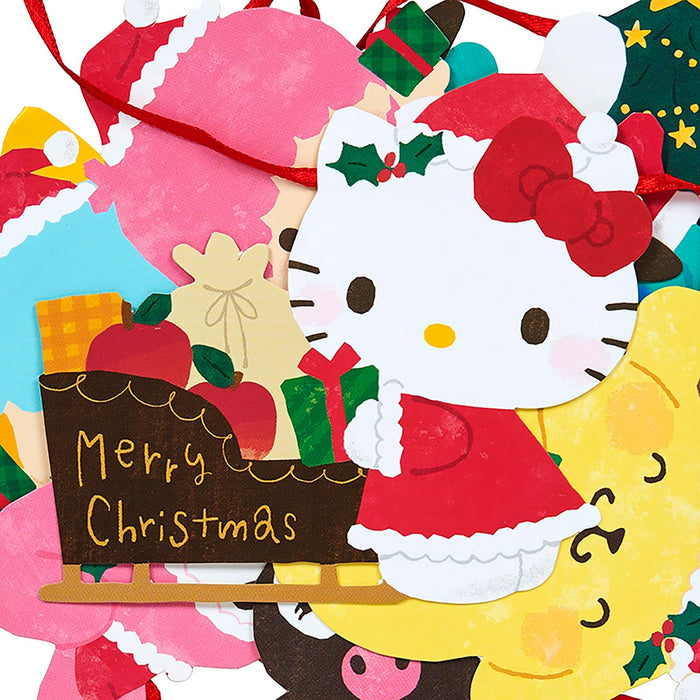 Carte de Noël Sanrio avec personnages, décoration murale, carte de vœux Jx 59-5 242616
