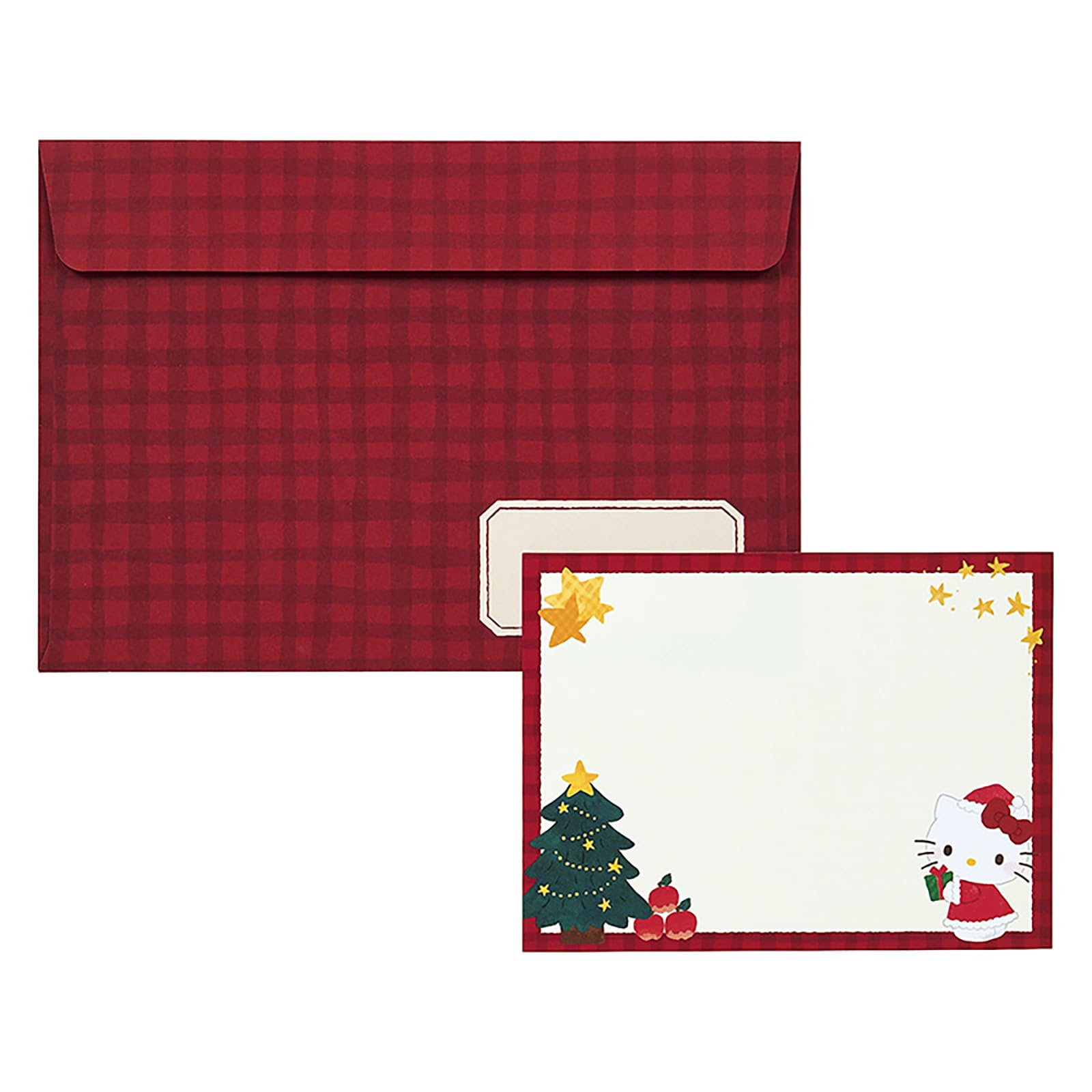 Carte de Noël Sanrio avec personnages, décoration murale, carte de vœux Jx 59-5 242616