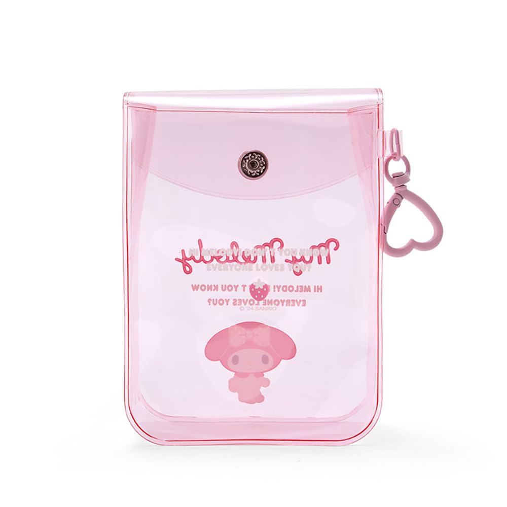Sanrio Clear Mini Pouch My Melody 13x10x4cm Character 199818- Japan Figure Store - #1 Bring To You The Best Japanese Goods