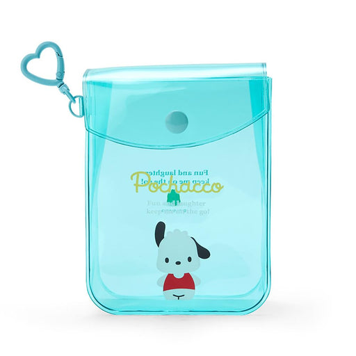 Sanrio Clear Mini Pouch Pochacco 13x10x4cm Character Accessory Bag- Japan Figure Store - #1 Bring To You The Best Japanese Goods