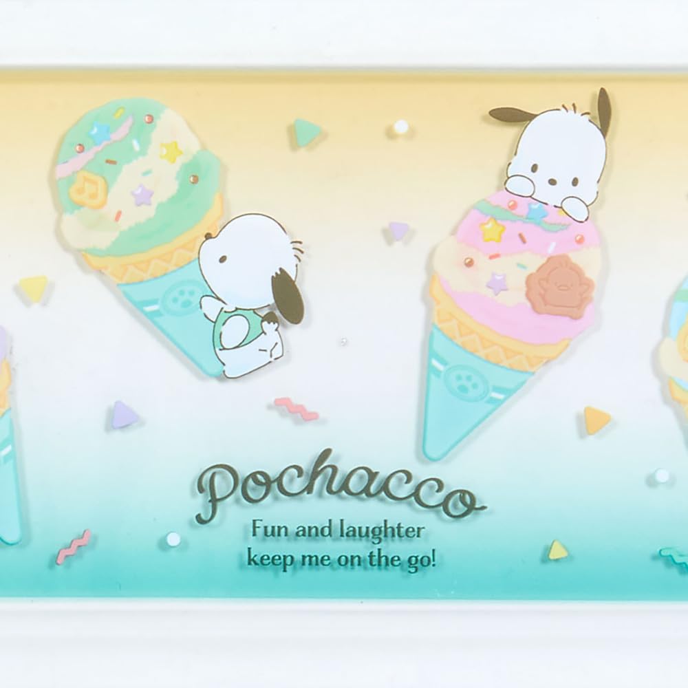 Sanrio Clear Pen Tray Ice Party Pochacco Desk Organizer 390429- Japan Figure Store - #1 Bring To You The Best Japanese Goods