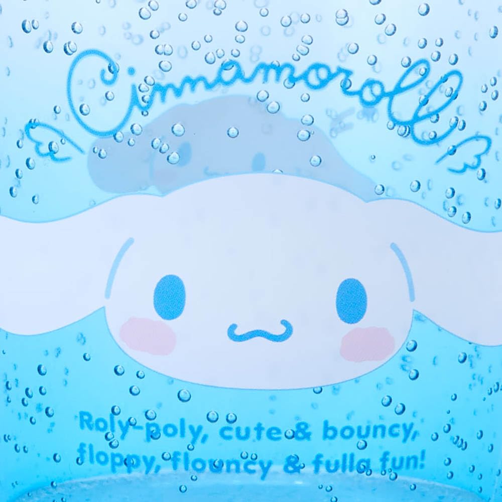 Sanrio Clear Tumbler 300ml Cinnamoroll Design Durable and Stylish- Japan Figure Store - #1 Bring To You The Best Japanese Goods