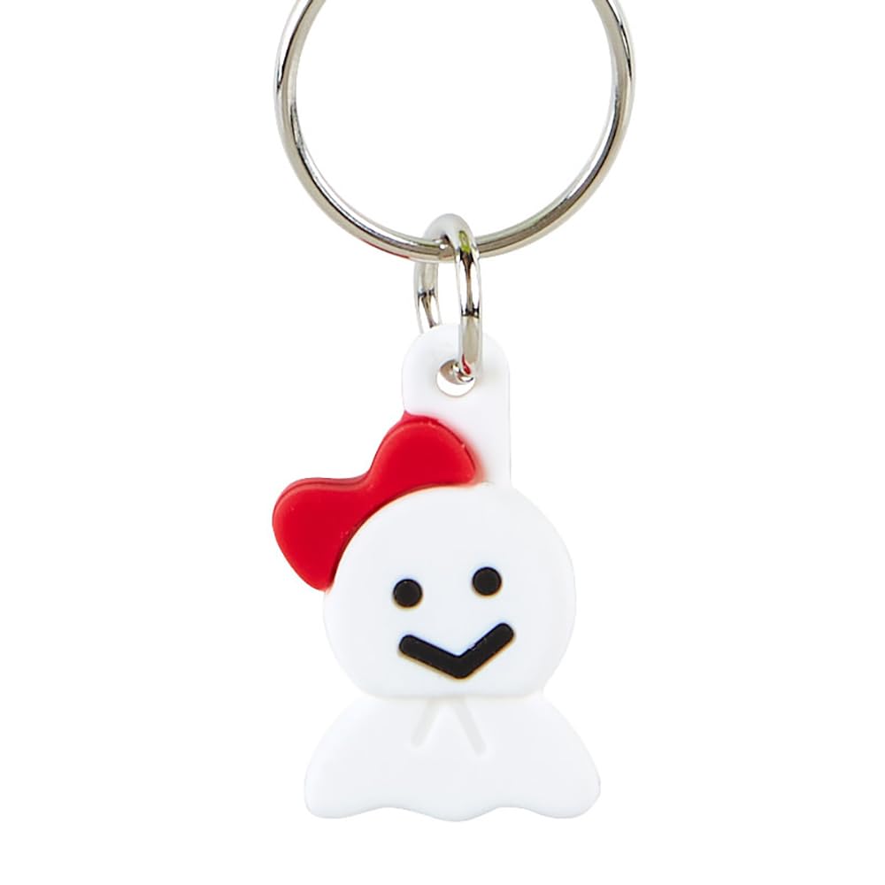 Sanrio Kerokerokeroppi Face-Shaped Reel Keychain 13.5x4.2x1.8 cm Mascot- Japan Figure Store - #1 Bring To You The Best Japanese Goods