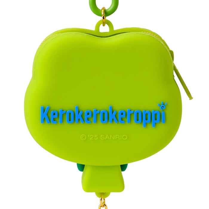 Sanrio Kerokerokeroppi Face-Shaped Silicone Mini Pouch for Ages 3+