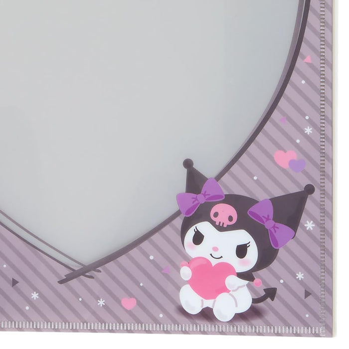 Sanrio Kuromi File Folder 33x25.5x2cm - Adorable Kuromi-Chan Character- Japan Figure Store - #1 Bring To You The Best Japanese Goods
