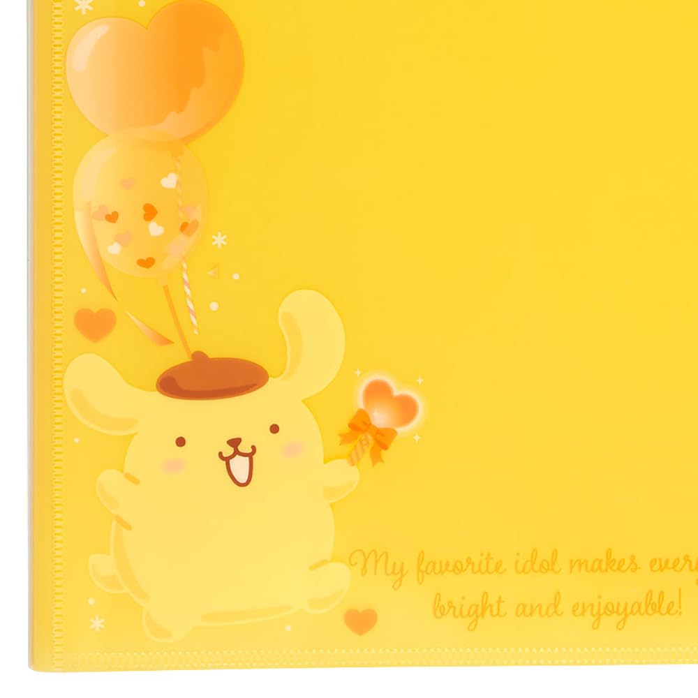 Sanrio Pom Pom Purin File Folder 33x25.5x2 cm - Pudding Character 354376- Japan Figure Store - #1 Bring To You The Best Japanese Goods