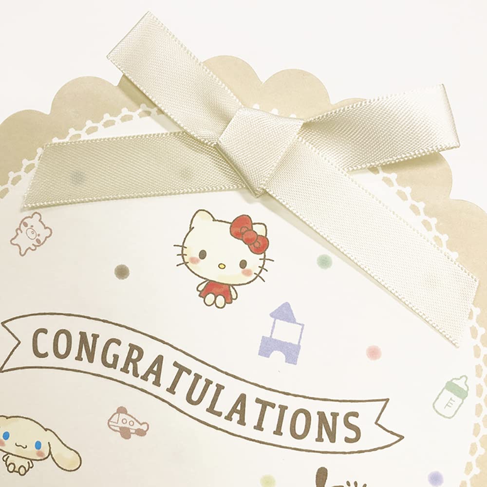 Sanrio Baby Shower Birthday Greeting Cards 13.4 Cm - Sanrio Characters- Japan Figure Store - #1 Bring To You The Best Japanese Goods