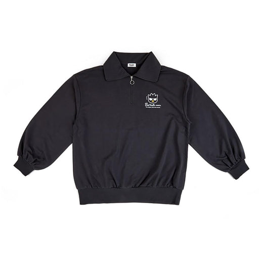 Sanrio Badtz-Maru Half Zip Sweatshirt Trainer 438219- Japan Figure Store - #1 Bring To You The Best Japanese Goods