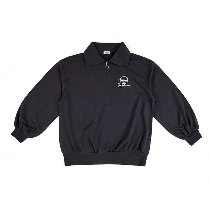 Sanrio Badtz-Maru Half Zip Sweatshirt Trainer 438219- Japan Figure Store - #1 Bring To You The Best Japanese Goods