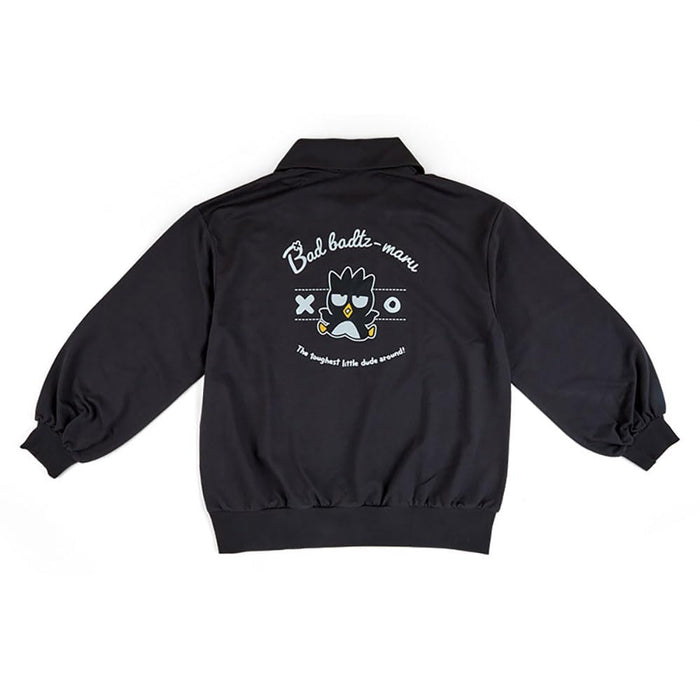 Sanrio Badtz-Maru Half Zip Sweatshirt Trainer 438219- Japan Figure Store - #1 Bring To You The Best Japanese Goods