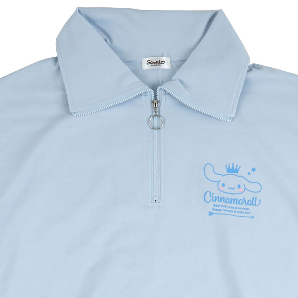 Sanrio Cinnamoroll Half Zip Sweatshirt Trainer for Kids- Japan Figure Store - #1 Bring To You The Best Japanese Goods