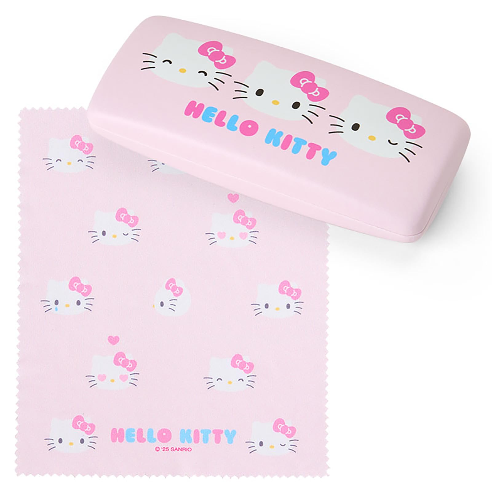 Sanrio Hello Kitty Hard Glasses Case Durable Protection 105147- Japan Figure Store - #1 Bring To You The Best Japanese Goods