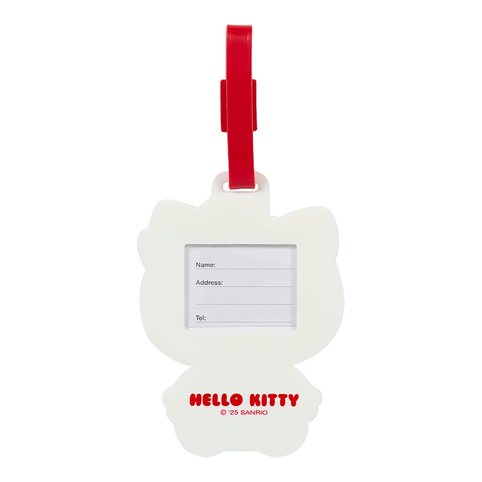 Sanrio Hello Kitty Luggage Tag PVC PET with Paper Name Card 679569