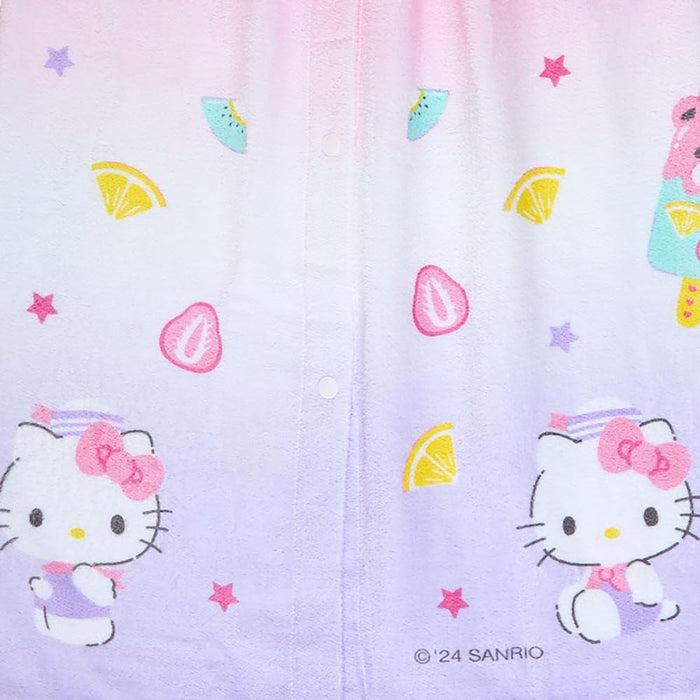 Sanrio Hello Kitty Wrap Towel - 70x115cm Character Print- Japan Figure Store - #1 Bring To You The Best Japanese Goods