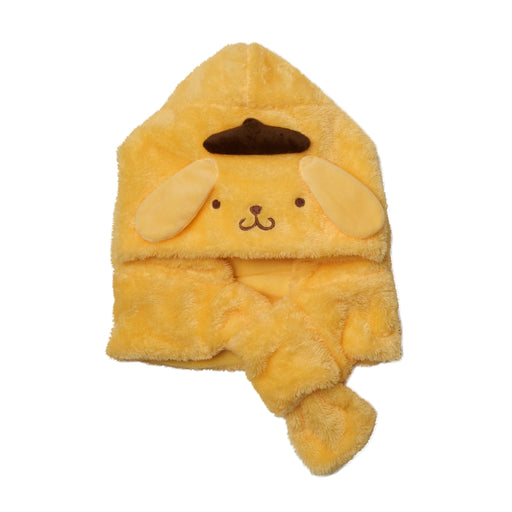 Sanrio Kerokerokeroppi Hooded Neck Warmer for Kids & Adults- Japan Figure Store - #1 Bring To You The Best Japanese Goods