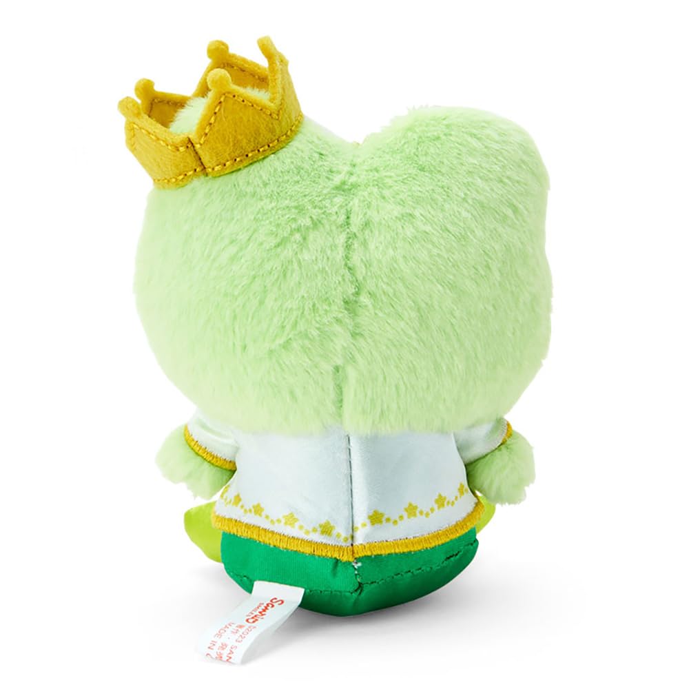 Sanrio Kerokerokeroppi Mascot Holder My No. 1 Green Plushy Toy- Japan Figure Store - #1 Bring To You The Best Japanese Goods