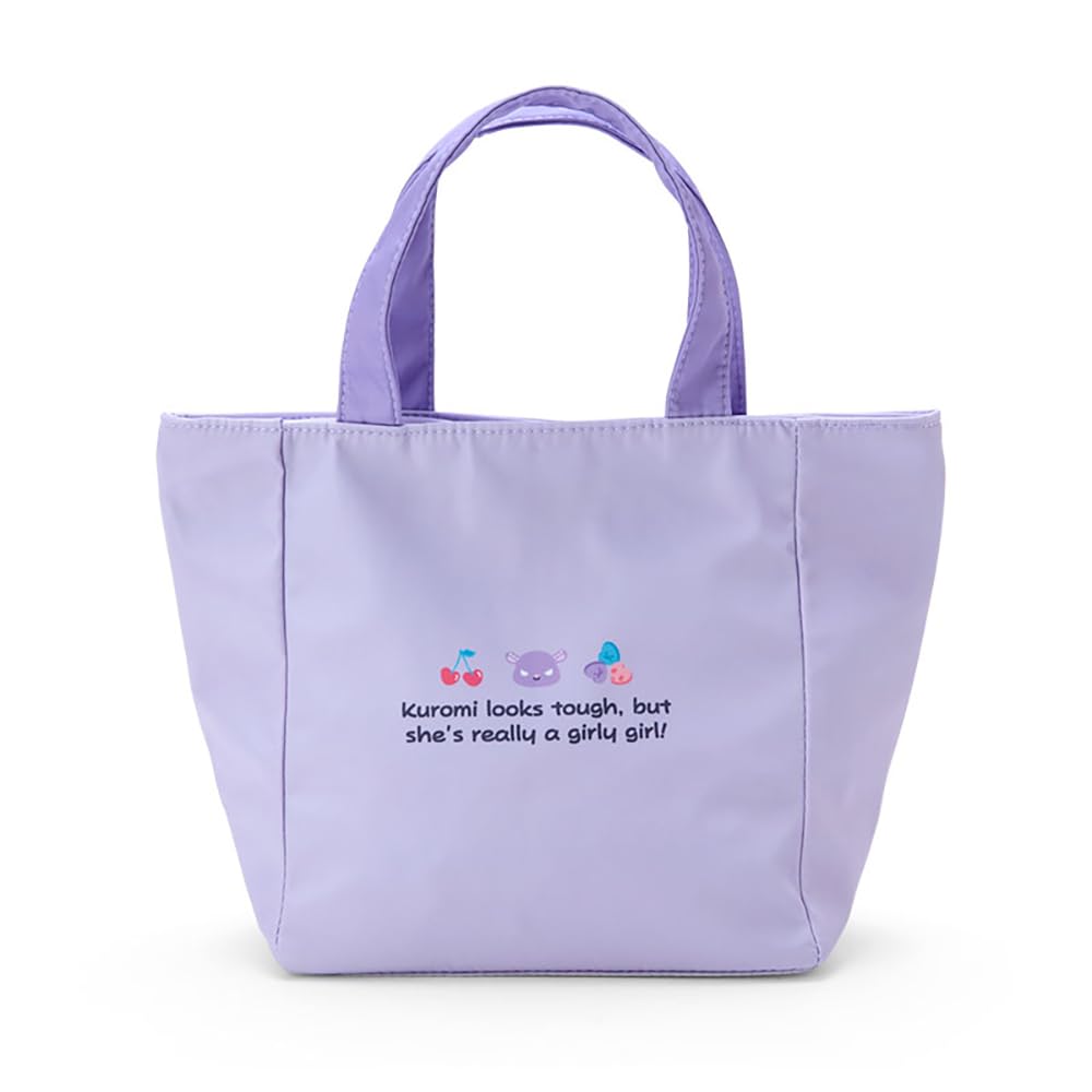 Sanrio Kuromi Lunch Bag 21x30x11.5cm - Cute and Functional Tote- Japan Figure Store - #1 Bring To You The Best Japanese Goods