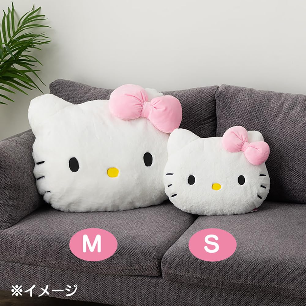 Sanrio Kuromi Face-Shaped Cushion S 272639 - Cute and Cozy Pillow- Japan Figure Store - #1 Bring To You The Best Japanese Goods