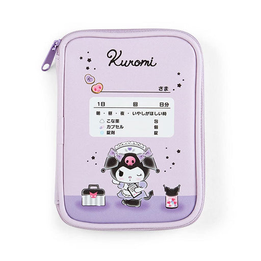 Sanrio Kuromi Medical Pouch One Size Portable Healthcare Organizer- Japan Figure Store - #1 Bring To You The Best Japanese Goods