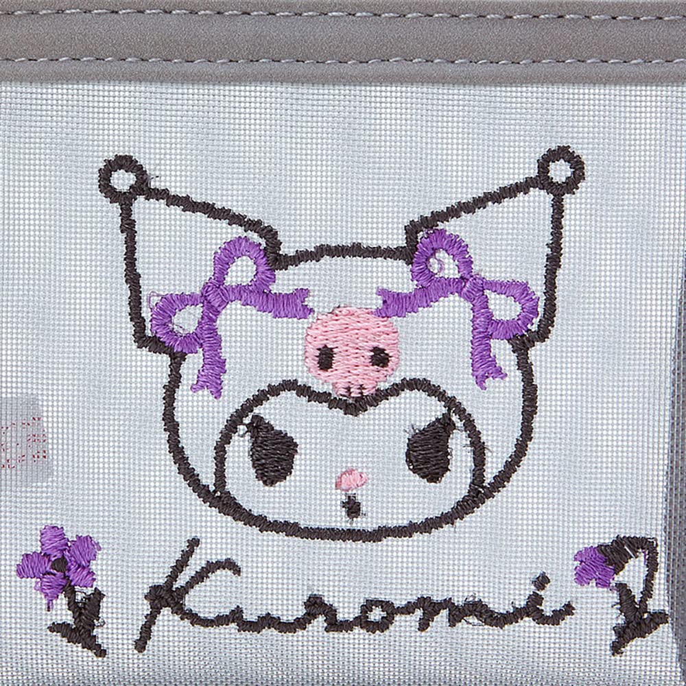 Sanrio Kuromi Mini Flat Pouch 822132 - Stylish and Compact Storage Bag