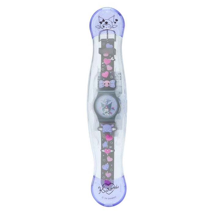 Sanrio Kuromi Rubber Watch 20.5x3.3x0.9 cm Character Design- Japan Figure Store - #1 Bring To You The Best Japanese Goods