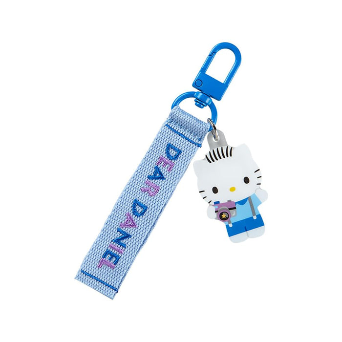 Sanrio Dear Daniel Keychain - Logo Embroidered Tag 13x4x0.7 cm 1st Edition- Japan Figure Store - #1 Bring To You The Best Japanese Goods