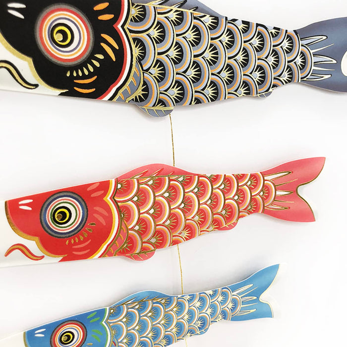 Sanrio Boys' Festival Message Card 5-Pack Koinobori Greeting Card Available Overseas- Japan Figure Store - #1 Bring To You The Best Japanese Goods