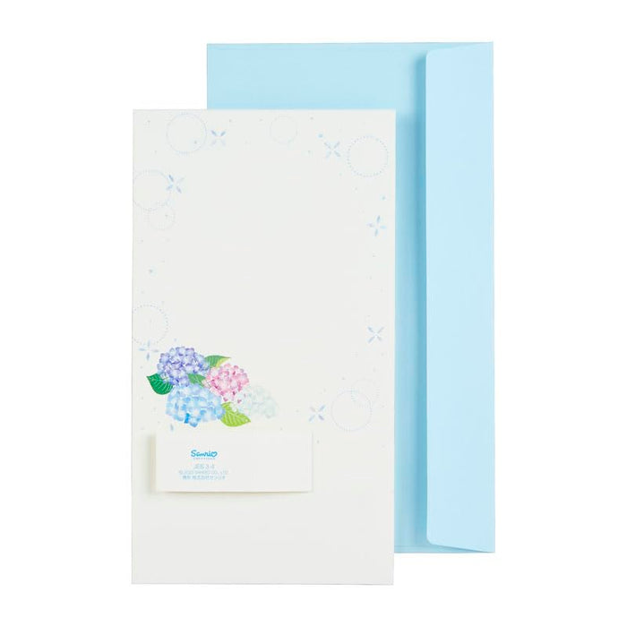 Sanrio Early Summer Swallow Hydrangea Message Greeting Card - Intl Shipping- Japan Figure Store - #1 Bring To You The Best Japanese Goods