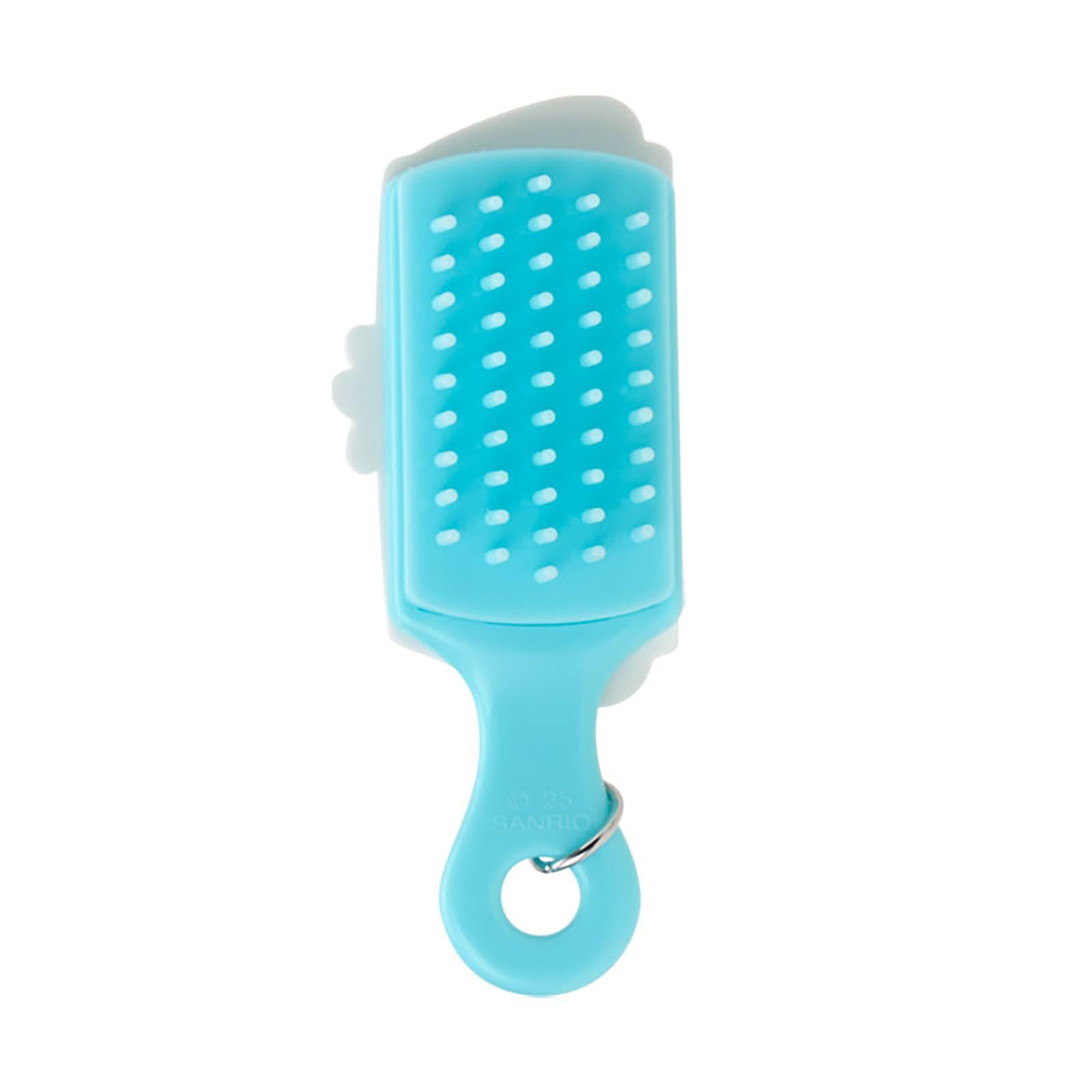 Sanrio Pochacco Mini Brush Charm with Keychain - ABS Resin and Polypropylene