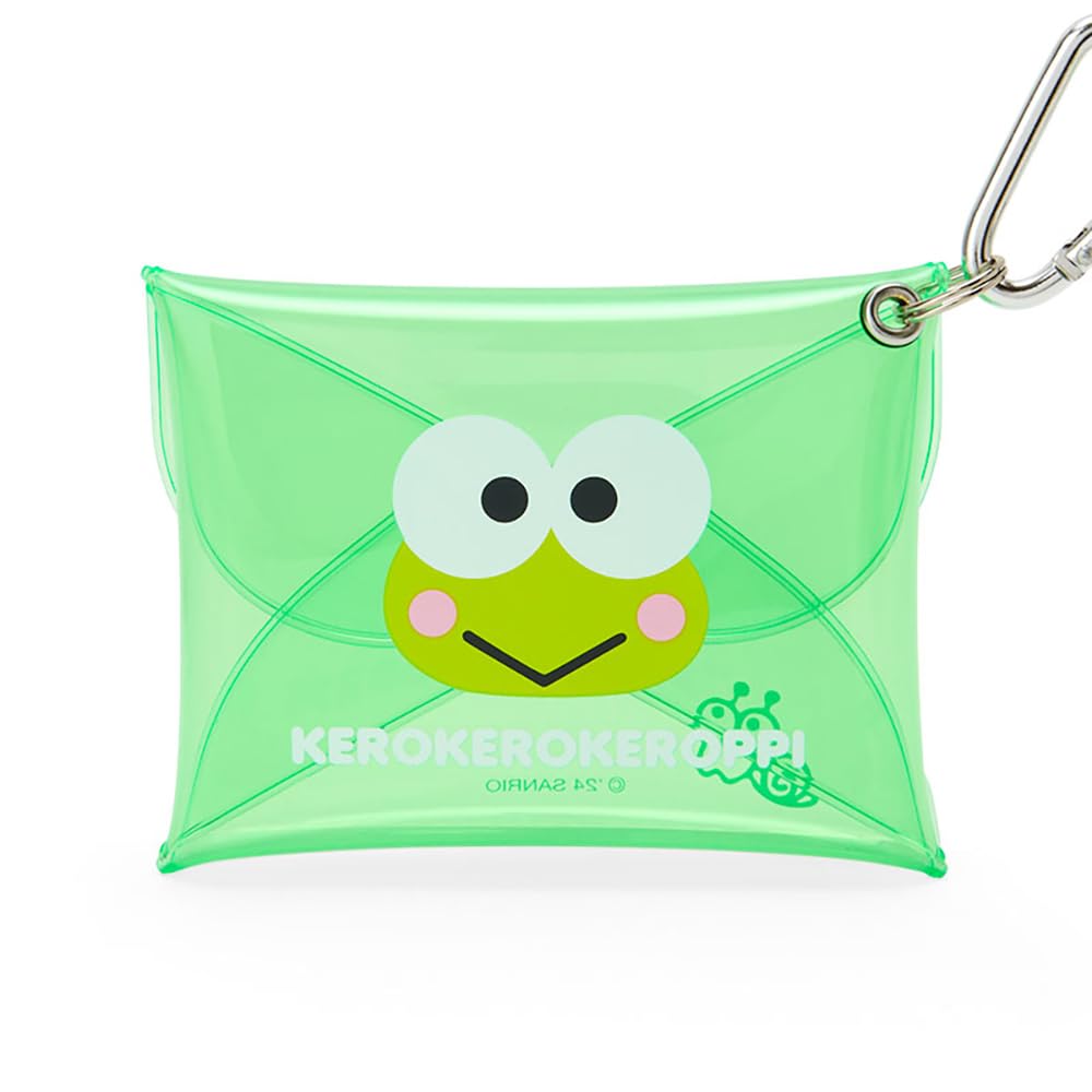 Sanrio Kerokerokeroppi Mini Clear Case Functional 8x10x1.5cm Character- Japan Figure Store - #1 Bring To You The Best Japanese Goods