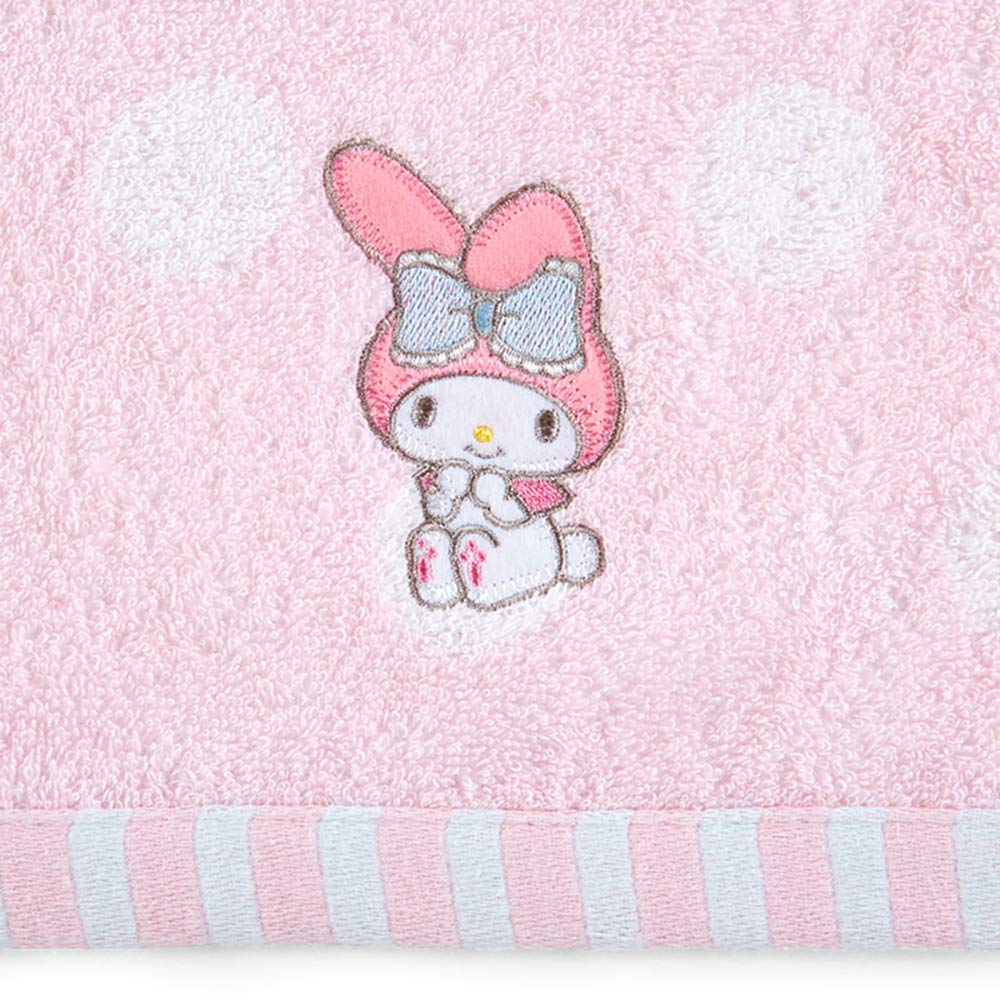 Sanrio My Melody Imabari Bath Towel Dots 100% Cotton- Japan Figure Store - #1 Bring To You The Best Japanese Goods