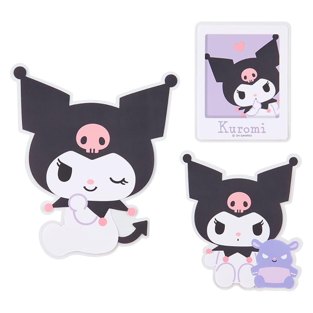 Sanrio Kuromi Sticker Set - 11.5 x 10 cm Character Decoration- Japan Figure Store - #1 Bring To You The Best Japanese Goods