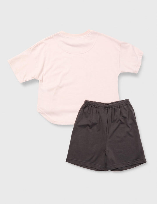 Sanrio Girls Long Sleeve Jersey Pajama Set- Japan Figure Store - #1 Bring To You The Best Japanese Goods