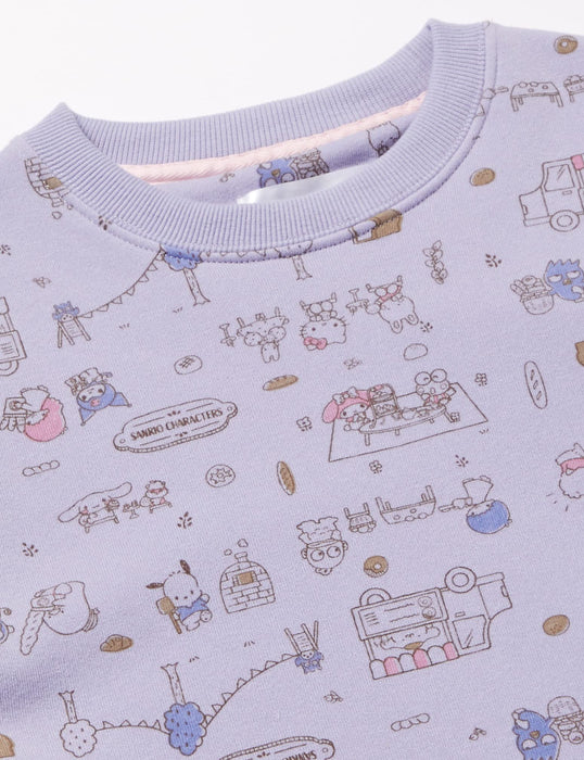 Sanrio Shaggy Long Sleeve Pajama Set for Girls - Comfortable T-Suit Roomwear- Japan Figure Store - #1 Bring To You The Best Japanese Goods