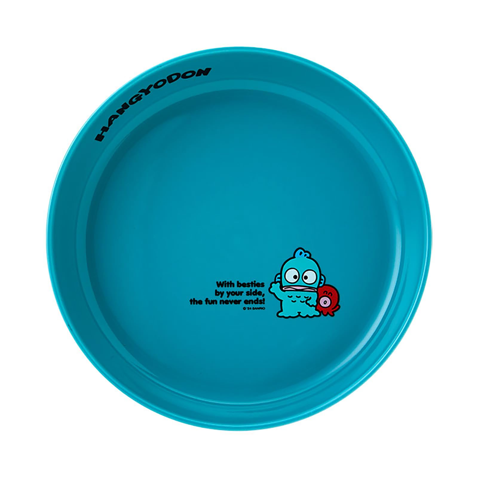 Sanrio Hangyodon 21cm Ceramic Plate Microwave and Dishwasher Safe