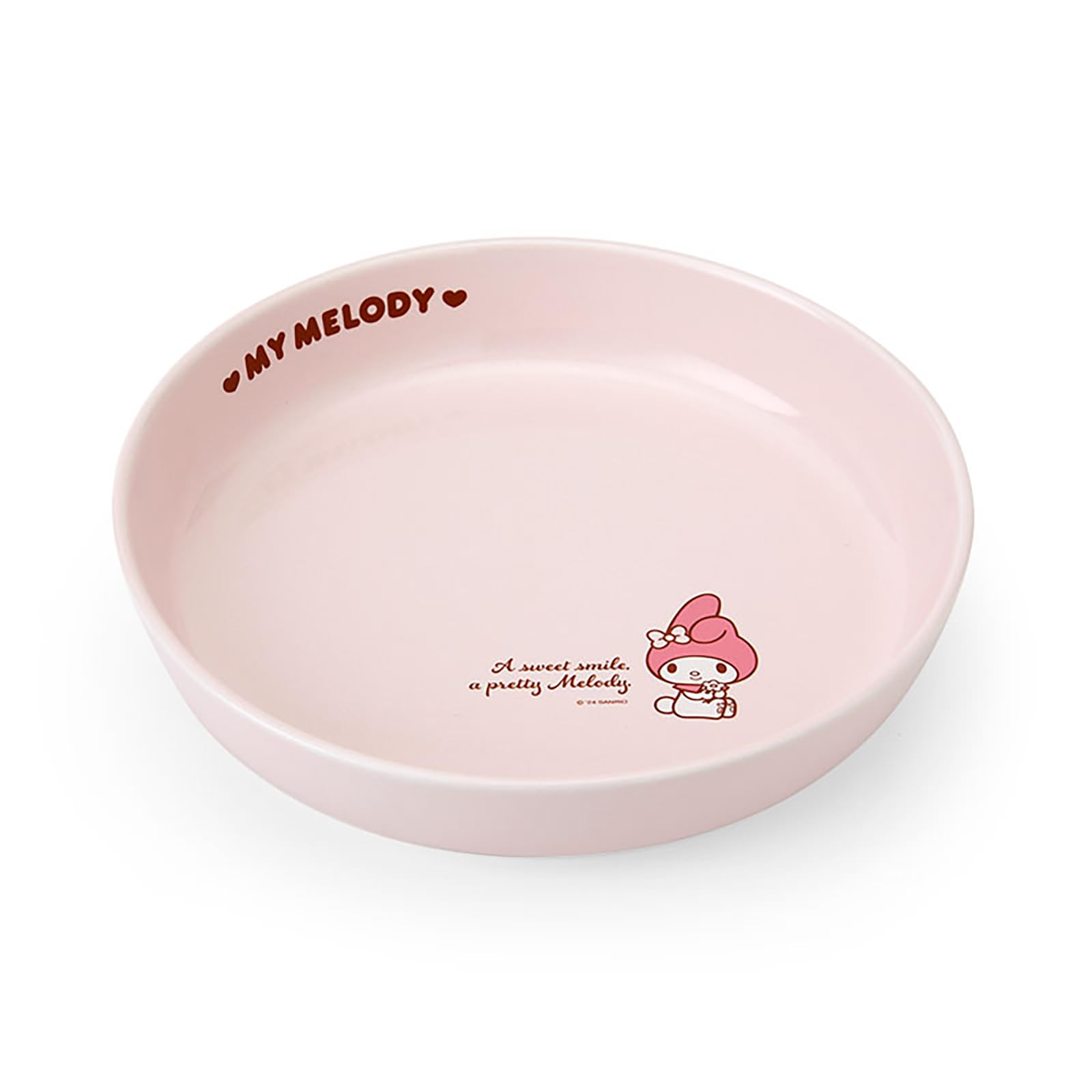 Sanrio My Melody 21cm Ceramic Plate Microwave Dishwasher Safe Curry Pasta Dish