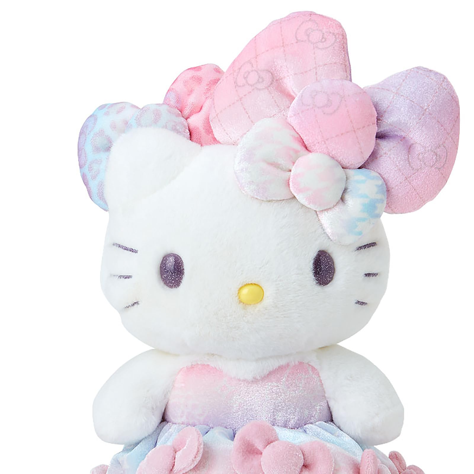 Sanrio Hello Kitty Plush Toy 50th Fashionable Ribbons Birthday Edition