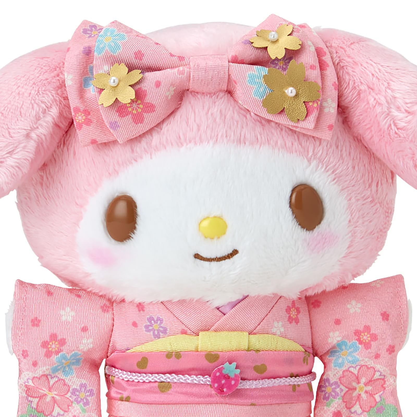 Sanrio My Melody Plush Toy with Kimono - Soft and Cuddly Collectible 067474- Japan Figure Store - #1 Bring To You The Best Japanese Goods