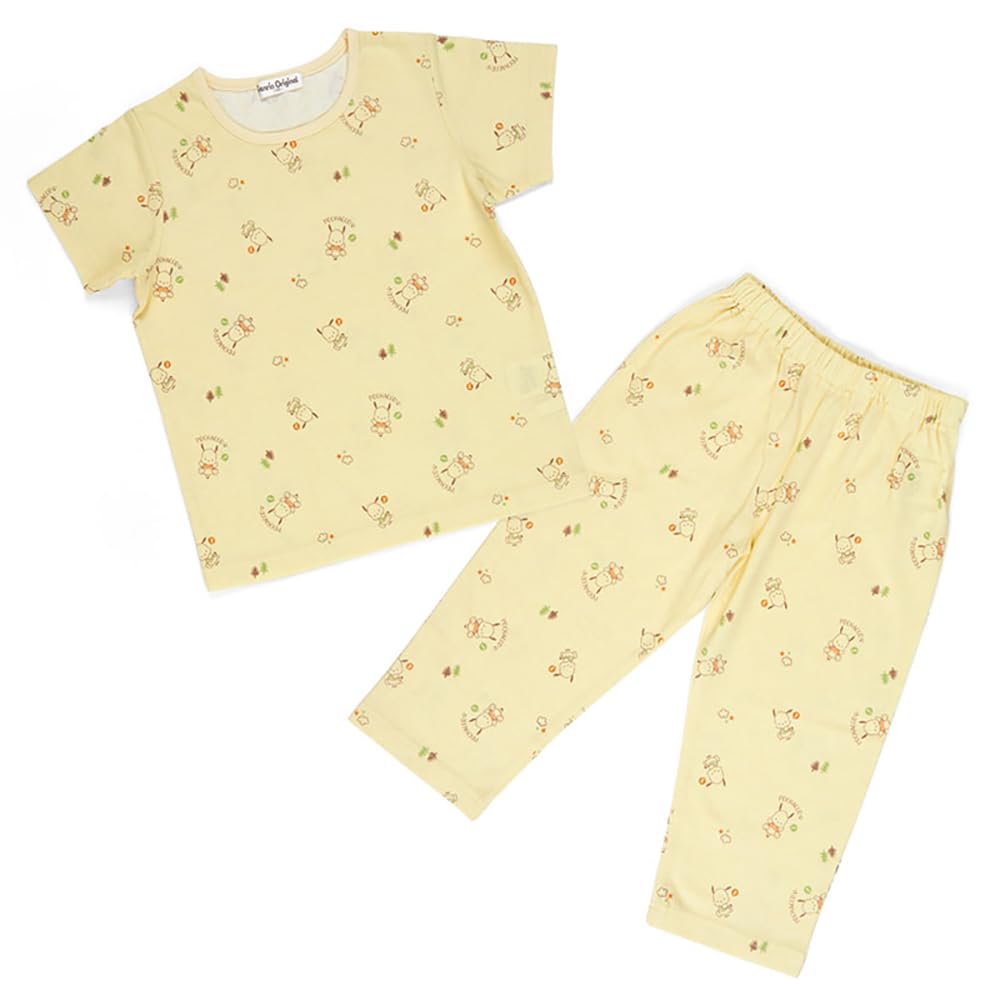 Sanrio Pochacco Kids Short Sleeve Pajamas – 100cm Pajamas with Pochacco Design- Japan Figure Store - #1 Bring To You The Best Japanese Goods