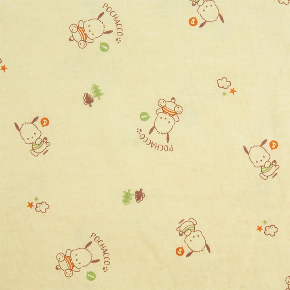 Sanrio Pochacco Kids Short Sleeve Pajamas 120cm Cotton Pajama Set- Japan Figure Store - #1 Bring To You The Best Japanese Goods