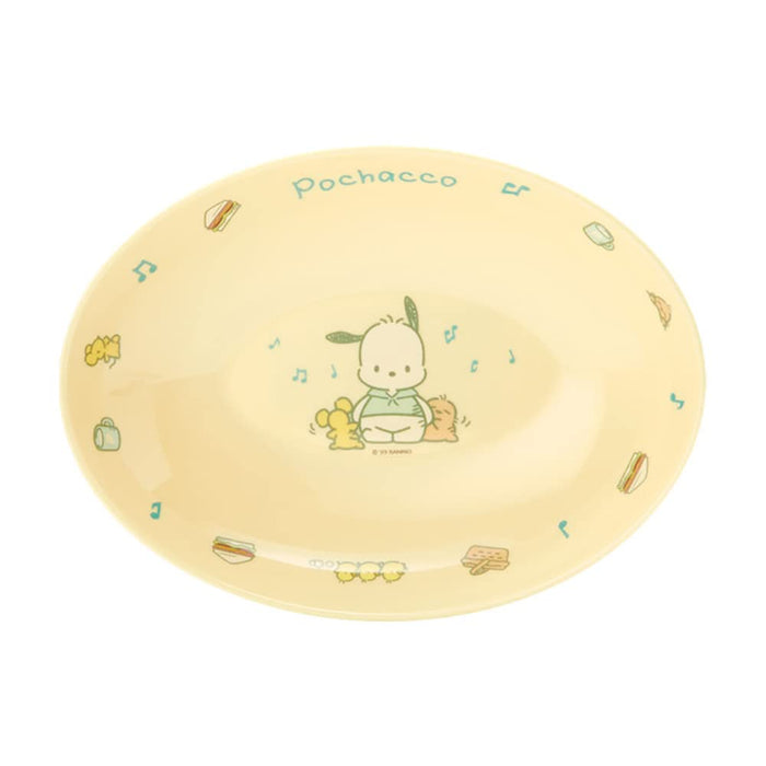Sanrio Pochacco Melamine Curry and Pasta Plate Durable and Stylish- Japan Figure Store - #1 Bring To You The Best Japanese Goods