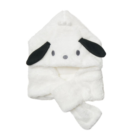 Sanrio Pochacco Pattern Hooded Neck Warmer for Cozy Comfort- Japan Figure Store - #1 Bring To You The Best Japanese Goods