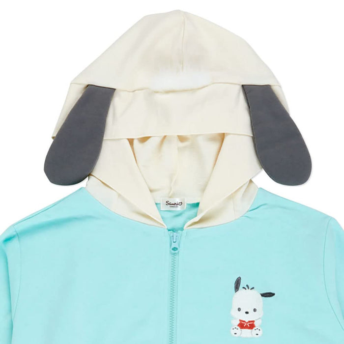 Sanrio Pochacco Zip-Up Hoodie for Kids - 835889 Pullover- Japan Figure Store - #1 Bring To You The Best Japanese Goods