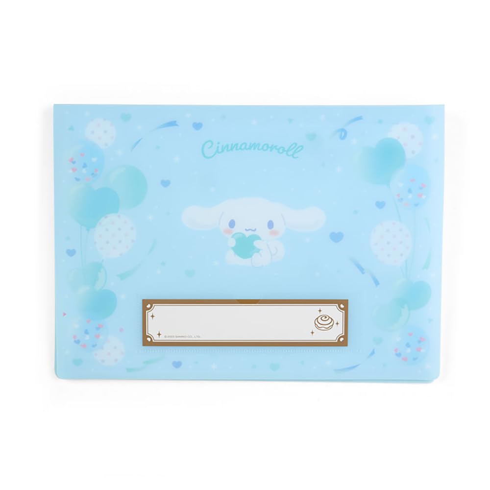 Sanrio Cinnamoroll Pocket File 20x28cm Character Organizer- Japan Figure Store - #1 Bring To You The Best Japanese Goods