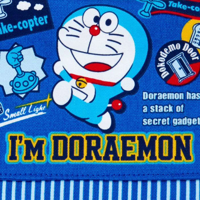 Sanrio Doraemon Pocket Pouch Clip Made in Japan with Name Space- Japan Figure Store - #1 Bring To You The Best Japanese Goods