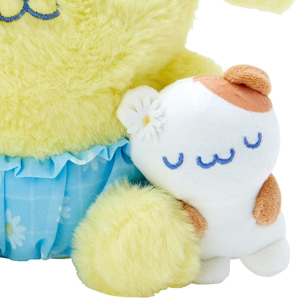 Sanrio Pompompurin Daisy Plush Toy - Cuddly and Cute Plushie Collectible- Japan Figure Store - #1 Bring To You The Best Japanese Goods