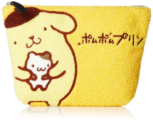 Sanrio Pompompurin Yellow Pouch - Cute Portable Storage Bag- Japan Figure Store - #1 Bring To You The Best Japanese Goods