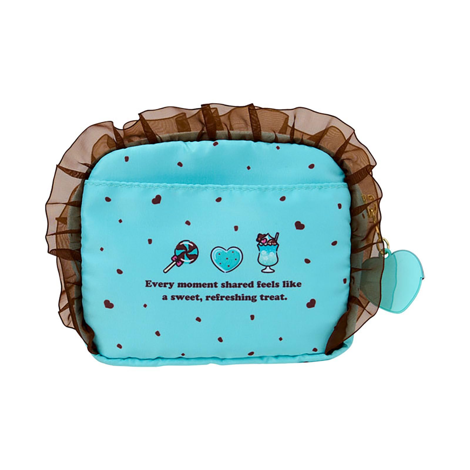 Sanrio Cinnamoroll Chocolate Mint Pouch - Polyester & Cotton for Ages 3+